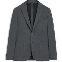 BOSS Gemustertes Slim-Fit Sakko aus Stretch-Gewebe Grösse 50