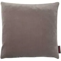 Magma Samt Mittelgrau 40x40 cm