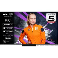 TCL 55Q7C Mini-LED (138.8 cm (55 Zoll), schwarz, UltraHD/4K, Google TV, Triple Tuner, 144Hz Panel)