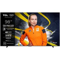 TCL 98Q6C Mini-LED (247.7 cm (98 Zoll), schwarz, UltraHD/4K, Google TV, Triple Tuner, 144Hz Panel)