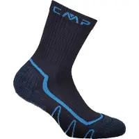 CMP 3i97274 Trekking Poly Medium Socks Blau EU 31-33