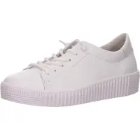 Gabor Damenschuhe Schnürschuhe Sportive sportlicher Schnürer Weiß Freizeit, Schuhgröße:EUR 41.5 | UK 7.5