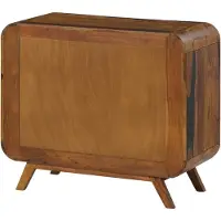 MASSIVMOEBEL24.DE MASSIVMOEBEL24 Kommode Sheesham 90x40x75 dunkelbraun lackiert MAILAND #203