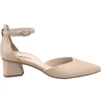 Paul green Damen Riemchenpumps Beige Glattleder Größe: 39