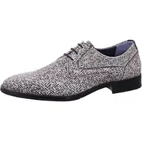 Bullboxer elegante Schnürer Weiß
