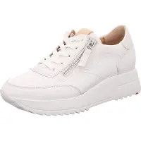Lloyd Sporthalbschuhe Formsohle modisch in weiss/weiss kombi, Gr. 42