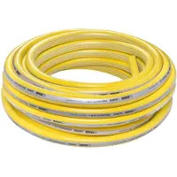 Markenlos Gartenschlauch Plus+ ökologisch unbedenklich, extrem druckfest, gelb, 13mm (1/2") 50m