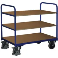 Cordes Tischwagen - 3 Etagen - 3 Böden - Traglast 250 kg - 990 x 600 x 1.060 mm (HxBxT)