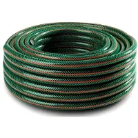 Markenlos Gartenschlauch Wasserschlauch Greenbos 4-lagig Bewässerungsschlauch grün UV-beständig (1/2", Länge 30m)