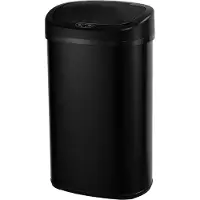 Kitchen Move Automatischer mülleimer 68l schwarz BAT-68LS06A BLACK SS