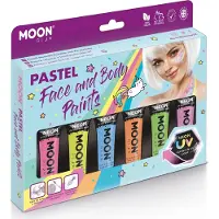 Haza Schminkset Pastell Neon - Face & Body Paint UV Make-up