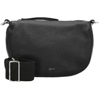 Abro Dalia Mina - Umhängetasche 23 cm (black/nickel)