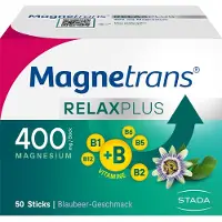 Magnetrans Relax+ 400 mg Granulat Sticks Blaubeere 50 St