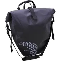 Filmer Gepäckträgertasche 25 Liter Wasserdicht Fahrradtasche Schwarz