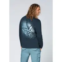 Chiemsee Langarmshirt mit Print in Spray-Optik