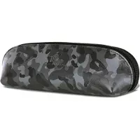VON HEESEN Geldbörse Echtleder Federmäppchen Leder Federmappe Etui für Stifte Mäppchen Schule Federtasche Uni Schlampermäppchen Perfekte Geschenkidee