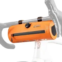 RockBros Road to Sky Fahrradtasch Lenker Wasserdicht, Vordertasche Kratzfest Robust, Fahrrad Aufbewahrungstasche Orange