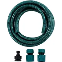 Markenlos Gartenschlauch, 3 Meter PVC-Hochtemperaturbeständiger Gartenschlauch, flexibler Bewässerungswasserschlauch für die Gartenbewässerung, Autowäsche