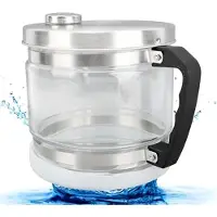 Markenlos 4-Liter-Glasbehälter zur Aufbewahrung von destilliertem Wasser, geeignet für den Heimgebrauch und Kosmetikarbeitsflächen