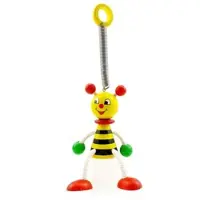 Hess Holzspielzeug Schwingfigur "Biene" in Bunt | Gr.: onesize