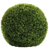 Fink Buchskugel "Buxus" in Grün - H. 32 cm - D. 30 cm | Gr.: onesize