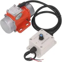 Melitt 30 W BetonrüTtler, Elektrischer Vibrationsmotor mit 4000 U / Min, Drehzahlregler und Einstellbarer Erregerkraft 12 V