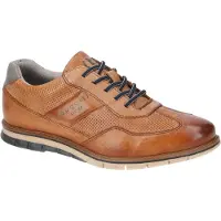 Bugatti SIMONE COMFORT Herrenschuhe - elegante Halbschuhe - Schnürschuhe braun