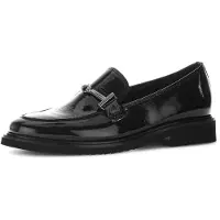 Gabor 35.211 Damenschuhe - elegante Slipper - Halbschuhe schwarz Elegant NEU