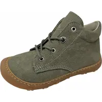 Pepino by Ricosta Lauflernschuh "CORY", Jungen, Gr. 23, Leder, braun (eukalyptus), Schuhe Lauflernschuh, Schnürschuh m. Weiten-Meßsystem, Leder, Größenschablone zum Download