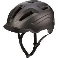 Ked Pedalon E-Bike Pedelechelm, Fahrradhelme, Cityhelm, Stadthelm, Pedelec-Norm, NTA8776, LED-Rücklicht : schwarz : S