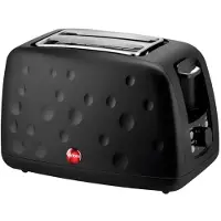 Eldom Toaster TO245 DOTTY von , schwarz, Serie BUBBLES