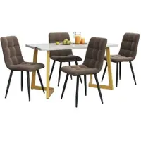 MODFU Pavillon Höhenverstellbarer Faltpavillon 2,4x2,4m mit Tragetasche und Pop-Up-Dach,Gartenpavillon Stabil UV-Schutz Partyzelt für Outdoor Camping,Weiß