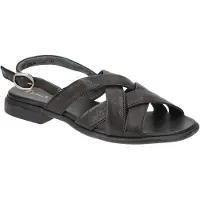 Think! Think KAMAA Damen Sandalette - Riemchen Sandalen schwarz Freizeit NEU