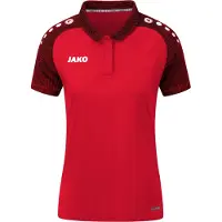 Jako Damen Polo Performance 6322-101 44 - Rot/Schwarz - 44
