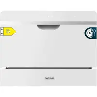Cecotec Bolero Aguazero 2500 S-BI White Glass, Halb integriert, Kompakt, Weiß, Weiß, Weiß, Berührung