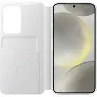 Samsung Original Galaxy S24 Hülle - Kunststoff - Klapphülle - Weiß