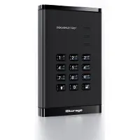 ISTORAGE diskAshur PRO3 SSD, 4 TB, 2.5", USB Type-A / USB Type-C, 3.2 Gen 1 (3.1 Gen 1), 448 MB/s, Schwarz