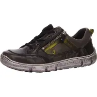 Krisbut Schnürhalbschuhe bequem in grau, Gr. 42