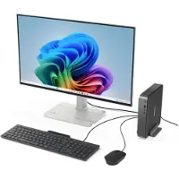 Lenovo IdeaCentre Mini 01Q8X10, Snapdragon, X1-26-100, 32 GB, LPDDR5x-SDRAM, 1 TB, Windows 11 Home