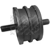 MAPCO Motorlager, Ø 57 mm, Höhe 36 mm, Gewindemaß M10, Gewindelänge 25 mm