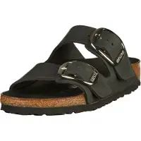 Birkenstock Pantoletten Arizona Big Buckle 1011075 Schwarz 35