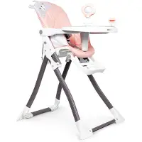 Ecotoys Faltbarer Hochstuhl in Rosa von