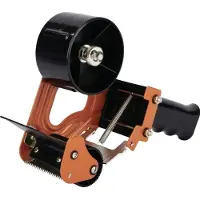 Deli Packbandabroller Metall rot 23,9x17x7,8 cm