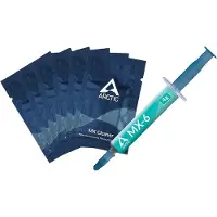 Arctic Cooling MX-6 (4g + 6 MX Reinigungstücher) - Hochleistungs-Wärmeleitpaste