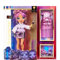 Mga Rainbow High CORE Fashion Doll- Lila Tamamoto (Mauve), Modepuppe, Weiblich, 6 Jahr(e), Junge/Mädchen, 280 mm, Mehrfarbig