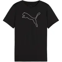 Puma T-Shirt "TAD ESS CAT LOGO TEE G" mit Rundhalsausschnitt, kurzärmelig, sportlich