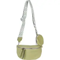 StyleBREAKER Umhängetasche "2-Teiliges Set Halbmond Crossbody Bag"