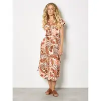 Apricot Midikleid "Midikleid" Druck