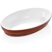 WAS Germany - Backform, 28 x 17 x 5 cm, braun, Porzellan