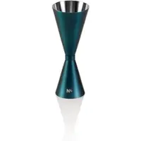 NOCTURN Slim Jigger , 3/6 cl, Ø 5 cm, Höhe 13 cm, blau matt, Chromnickelstahl 18/8
